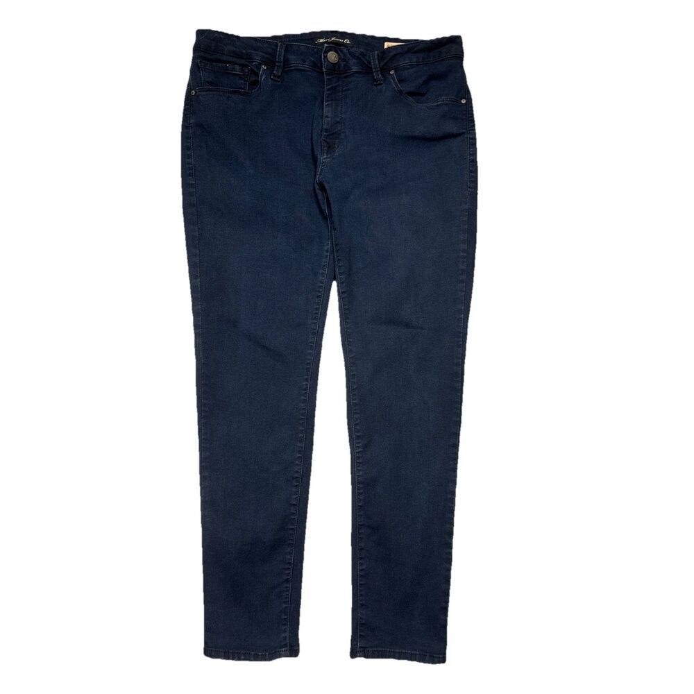 Mavi Alexa Mid Rise Skinny Jeans 32 (33x27.5) Blue Stretch Denim Womens